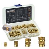 #2-56/#4-40/#8-32/#10-24 UNC Threaded Insert Assortment Box