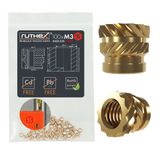 ruthex Threaded Insert M3 Voron (100 pieces)