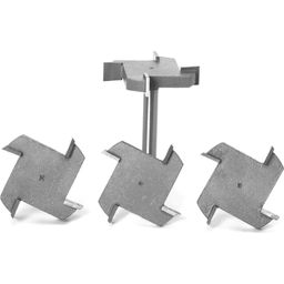 TwoTrees Groove Cutter four-edged 6mm - Set of 4 - 1 set