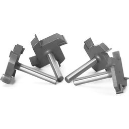 TwoTrees Groove Cutter four-edged 6mm - Set of 4 - 1 set