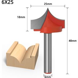 TwoTrees Profile Cutter 6 mm - Set of 10 - 1 set