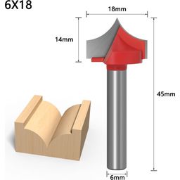 TwoTrees Profile Cutter 6 mm - Set of 10 - 1 set